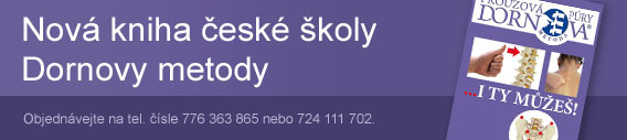 Dornova metoda - nová kniha od českých lektorů kurů Dornovy metody